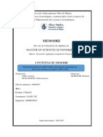 Etude Prévisionnelle Du Chiffre D'affaires de La Branche Automobile Du