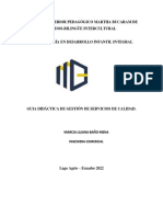 Guia Didáctica - Gestión de Servicios de Calidad PDF