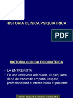 Historia clínica psiquiátrica