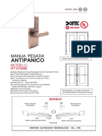 F.T. Manija Antipánico DT-H104