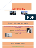 Walt Disney's Life and Career