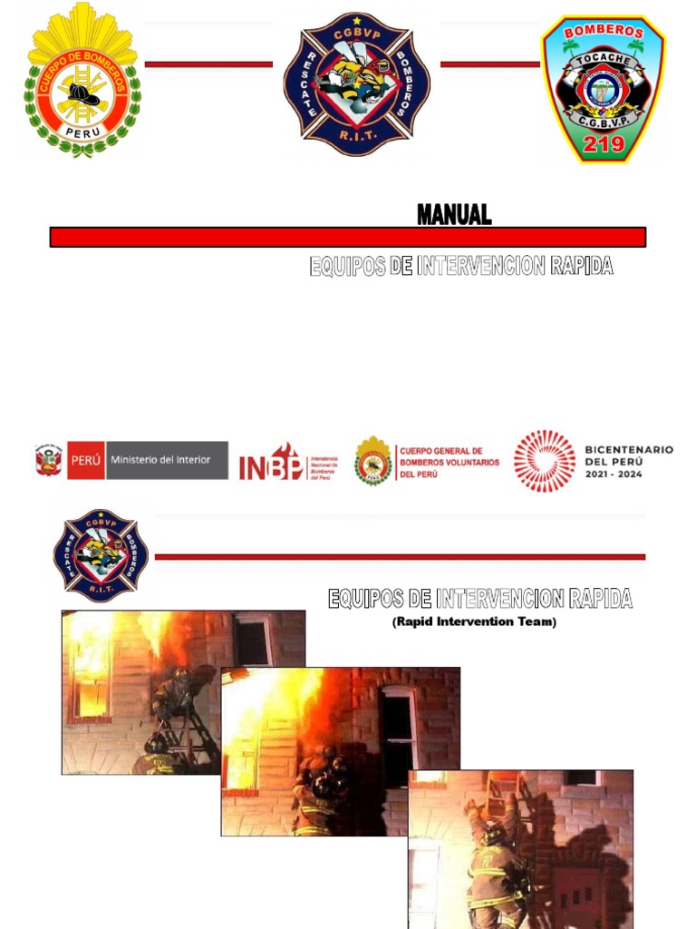 Manual Equipos de Intervencion Rapida RIT | PDF | Bombero ...