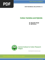 Cotton Varieties Hybrids