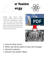 Nuclear Fusion Energy