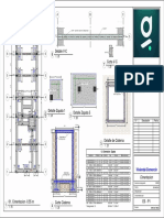 Detalle de cimentación para columna con refuerzo doble malla