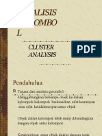 Analisis Gerombo L: Cluster Analysis