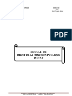 Droit de La Fonction Publique Etat 2017 2018 ZP PDF