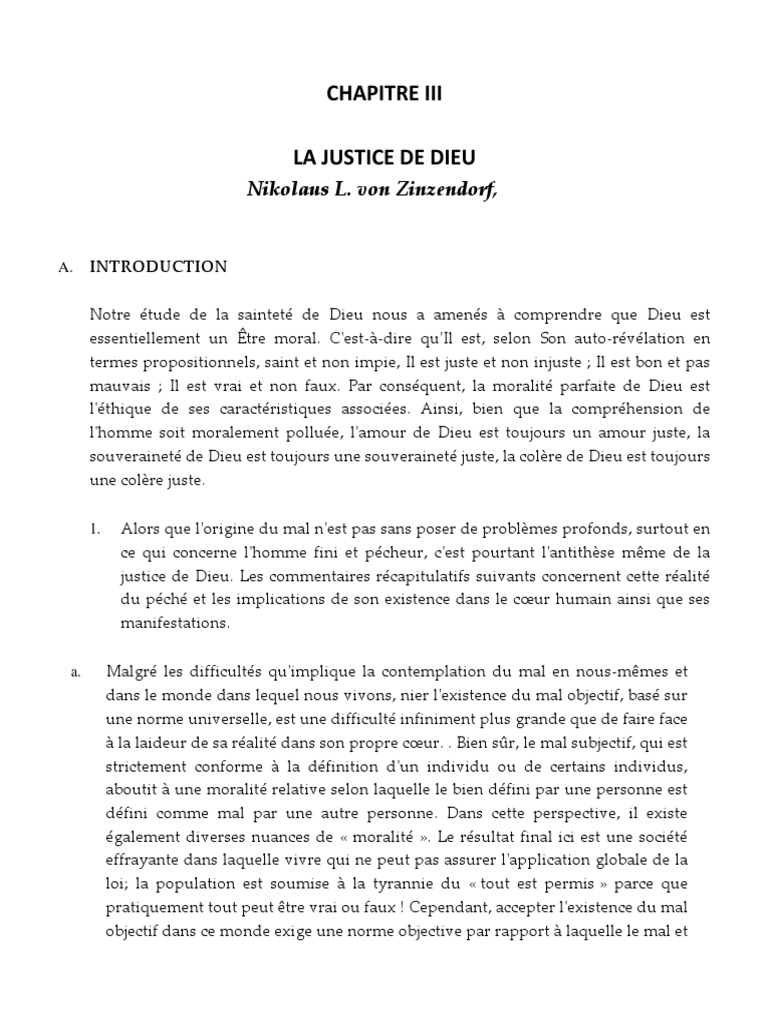 La Justice de Dieu : Concepts et Implications | PDF | Justice | Crime ...