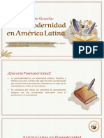 La Posmodernidad en América Latina PDF
