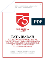 Tata Ibadah Pklu 21 Agustus 2020 F2