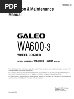 Komatsu WA430-5 Operation Manual | PDF | High Voltage | Safety