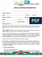 Requisitos Padron de Proveedores 2023 PDF