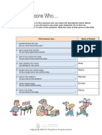 12 Basic II Handout 25 Unit 6 Interesting People Find Someone Whoo