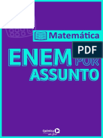 Matemática por assunto ENEM LIBRAS, 2a AP, CANCELADO, PPL (2014 à 2018