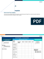 04 - One Page Plan Template