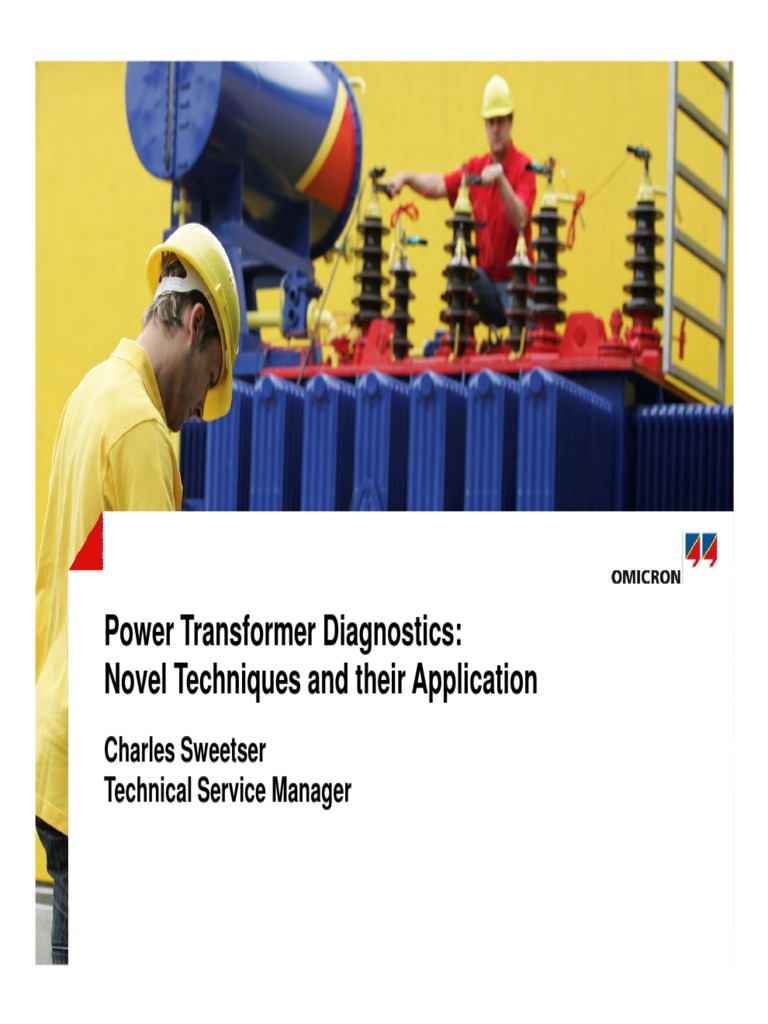 Power Transformer Diagnostic Techniques | PDF | Transformer | Capacitor