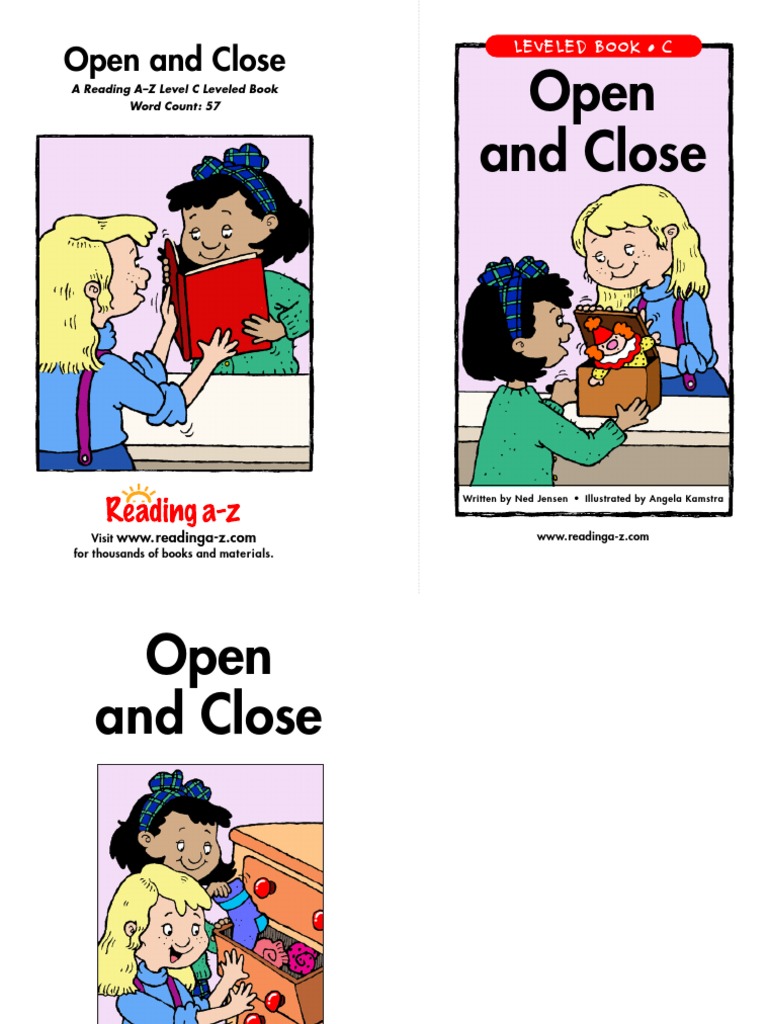 Raz lc04 Openclose CLR | PDF | Language Arts & Discipline | Home & Garden