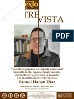 Entrevista Al Investigador y Escritor Venezolano Fanuel Hanán Díaz (2022)