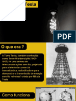 Apresentação Sobre A Torre de Tesla (Torre Wardenclyffe) PDF
