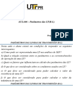 Aula06 - Parâmetros Das LT (R-L)