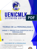 Unidad - Trastornos de La Personalidad