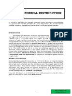 Week 4 - Normal Distribution