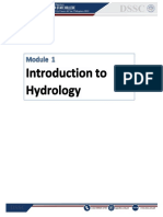 ABE - 313 - Hydrometeorology - Module1 - 2022 PDF