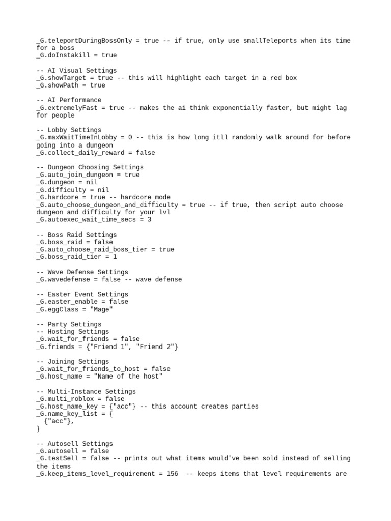 Dungeon Quest The 1 Auto Farm Gui Super Fast Get Level 100 Pdf
