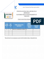 Anexo (2) Formato para Escuelas Primarias (Registro Cuantitativo)