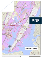 Hudson County Storm Surge Map