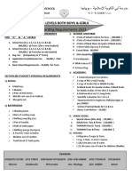 Ubayyi Requirements 2023 PDF