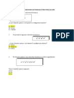 Configuraciones electrónicas y estructuras de Lewis