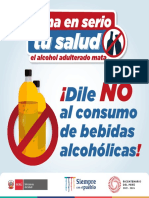 Stickers - PREV. CONSUMO DE ALCOHOL ADULTERADO