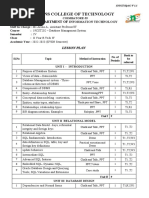 DBMS Lesson Plan