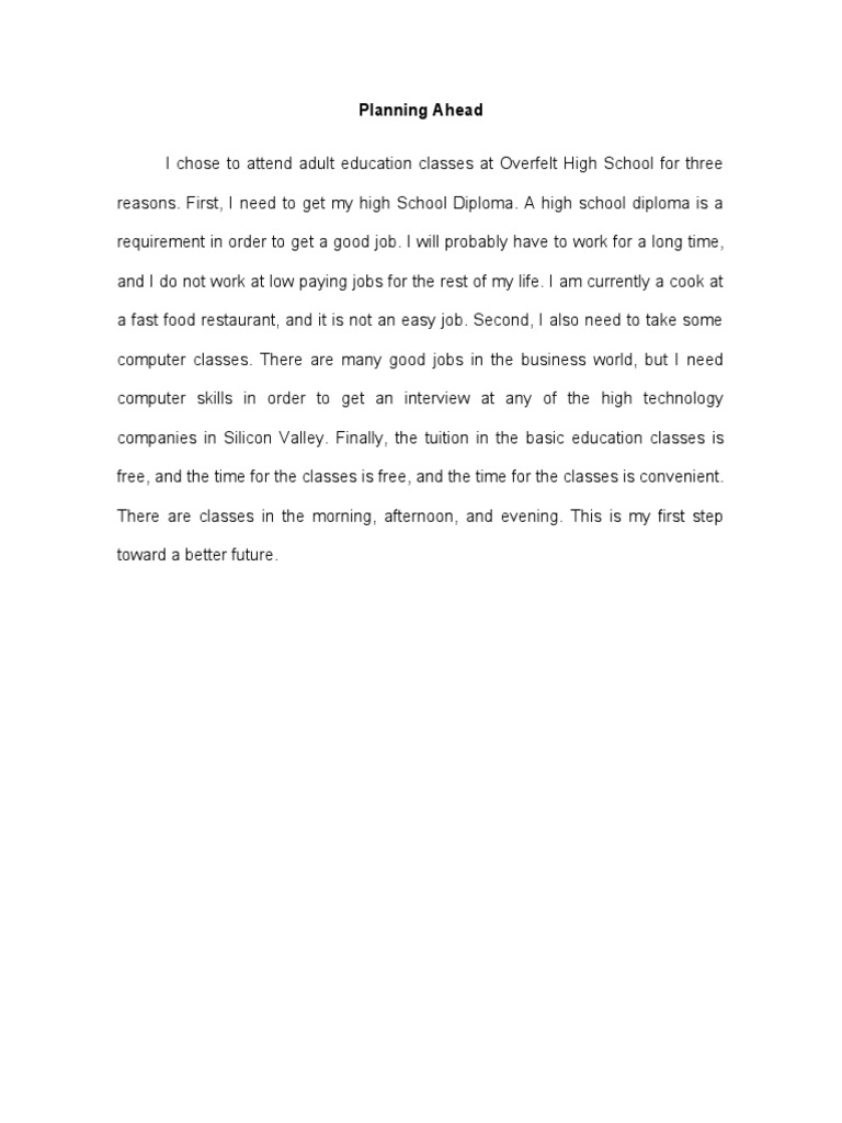 Examples of Paragraphs | PDF | Schools