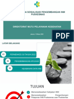 Arahan - Sosialisasi Pengembangan Pelaporan INM