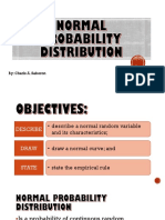 Normal Probability Distribution CHARLS PDF