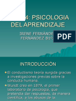 Tema 4 Psicologia Del Aprendizaje