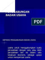 PENGGABUNGAN USAHA