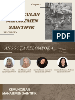 Kel 4 Kemunculan Manajemen Saintifik PDF