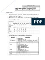 Exercício Prático - Excel PDF