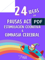 24 Ideas Pausas Activas y Estimulación Cognitiva - FreeMind