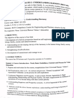 UHV II Syllabus PDF