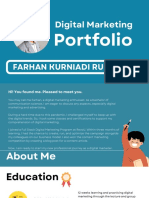 Farhan Kurniadi Digital Marketing Portfolio