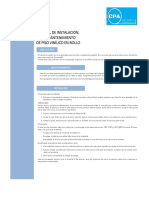 Procedimiento Instalación Piso Vinílico - CPA PDF