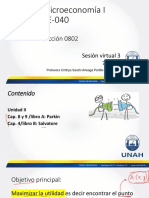 Maximizando la utilidad en Microeconomía I