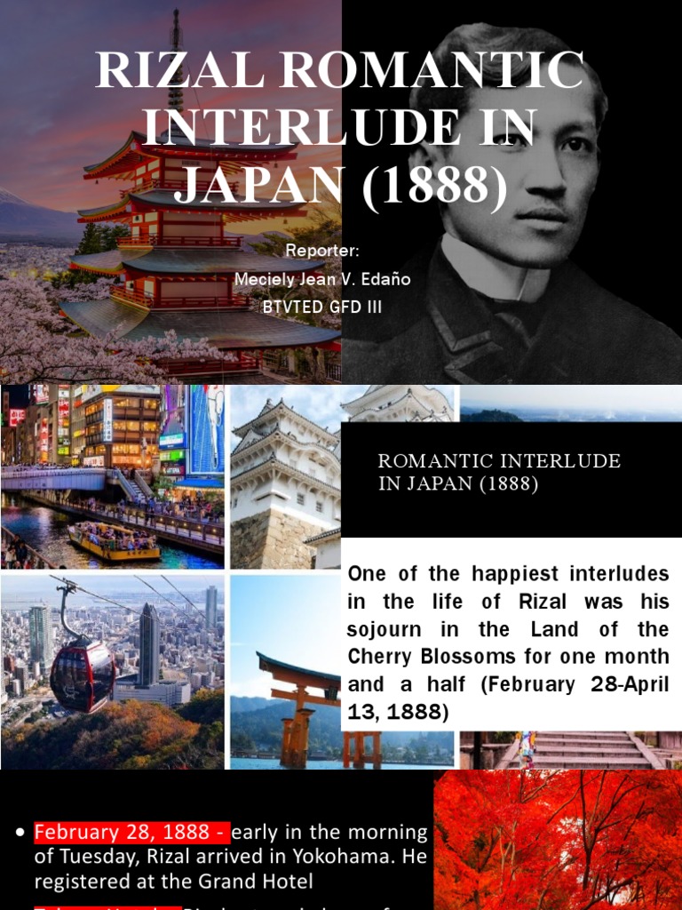 Rizal's 1888 Romantic Interlude in Japan | PDF