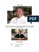 Founders of Hawaii Regional Cuisine: Alan Wong