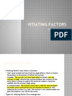 Week 10-Vitiating Factors