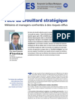 Militaires et managers confrontés à des risques diffus - Notes d'Analyse Géopolitique n°29